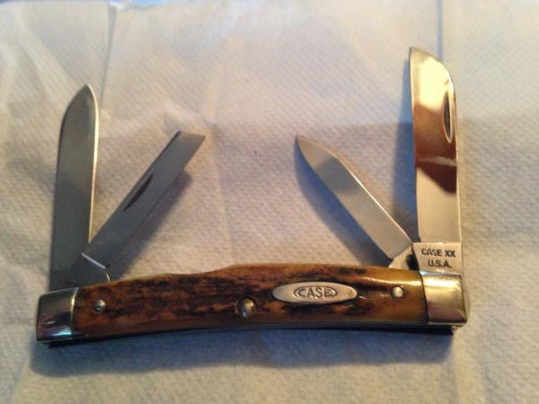 Case XX USA 54052 stag handle Case XX USA 54052 stag handle