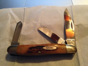 Case xx U.S.A. 5347HP 10 dots stag handle