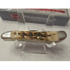 Case XX 20017 Amber Bone Peanut Pattern # 6220 SS Case XX 20017 Amber Bone Peanut Pattern # 6220 SS