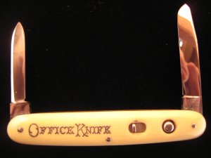 SCHRADE CUT CO.   CELLULOID   AUTO  OFFICE   KNIFE   UN-USED   1904 - 1946   OLD   VINTAGE   KNIVES 