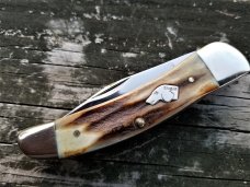 VINTAGE OLDER KA-BAR 2 BLADE POCKET KNIFE #WJK91 - IN ORIGINAL BOX VINTAGE OLDER KA-BAR 2 BLADE POCKET KNIFE #WJK91 - IN ORIGINAL BOX