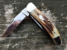 VINTAGE OLDER KA-BAR 2 BLADE POCKET KNIFE #WJK91 - IN ORIGINAL BOX VINTAGE OLDER KA-BAR 2 BLADE POCKET KNIFE #WJK91 - IN ORIGINAL BOX