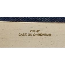 Case #231-8” Case XX Chromium Butcher Knife Case #231-8” Case XX Chromium Butcher Knife