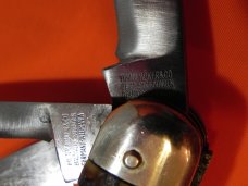 Antique Heinr Boker & Co. -Baumwerk, Soligen Germany Alemania, Multi Blade / Tool Knife -Super Stag
