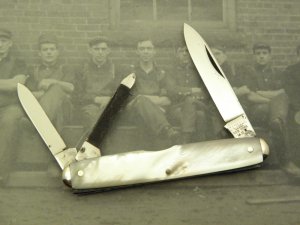 Camillus Pearl Whittler with file worked back