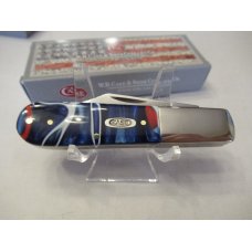 Case XX 2019 Patriotic Kirinite Smooth Barlow Pattern # 102009 1/2 SS