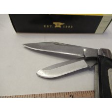 Buck Black Synthetic Handle Stockman Pattern # 0301 BKS-B Buck Black Synthetic Handle Stockman Pattern # 0301 BKS-B