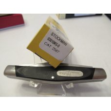 Buck Black Synthetic Handle Stockman Pattern # 0301 BKS-B Buck Black Synthetic Handle Stockman Pattern # 0301 BKS-B