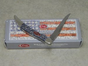 Case XX USA 2017 1010096 Silver Stardust Kirinite SS Tiny Toothpick Knife in Box