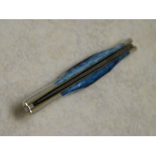 Case XX USA 2015 610096 Mediterranean Blue Bone Damascus SS Tiny Toothpick Knife in Box