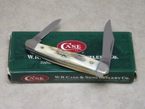 Case XX USA 2000 Stag 52109X SS Baby Copperhead Knife - NIB