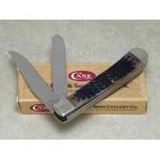 Case XX USA 1997 Purple Bone 6254 SS Trapper Knife in Box Case XX USA 1997 Purple Bone 6254 SS Trapper Knife in Box