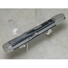 Case XX USA 2015 Black and SIlver Micarta 101549L Harley Davidson SS Copperlock Knife in Box
