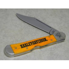 Case XX USA 2016 Persimmon Orange Bone 61549L Harley Davidson SS Copperlock Knife in Box Case XX USA 2016 Persimmon Orange Bone 61549L Harley Davidson SS Copperlock Knife in Box
