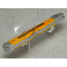 Case XX USA 2016 Persimmon Orange Bone 61549L Harley Davidson SS Copperlock Knife in Box Case XX USA 2016 Persimmon Orange Bone 61549L Harley Davidson SS Copperlock Knife in Box