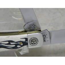 Case XX USA 2013 Natural Bone 6254 SS Harley Davidson Trapper Knife in Box Case XX USA 2013 Natural Bone 6254 SS Harley Davidson Trapper Knife in Box
