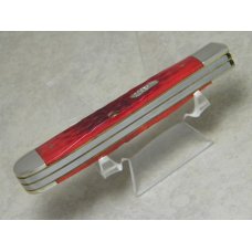 Case XX USA 1998 Red Bone 6254 90th Anniv. Harley Davidson Trapper Knife in Display Box Case XX USA 1998 Red Bone 6254 90th Anniv. Harley Davidson Trapper Knife in Display Box