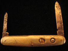 UNKNOWN DUAL BUTTON CELLULOID AUTO KNIFE OLD VINTAGE KNIVES UNKNOWN DUAL BUTTON CELLULOID AUTO KNIFE OLD VINTAGE KNIVES