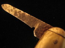 UNKNOWN DUAL BUTTON CELLULOID AUTO KNIFE OLD VINTAGE KNIVES UNKNOWN DUAL BUTTON CELLULOID AUTO KNIFE OLD VINTAGE KNIVES