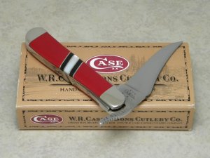 Case XX USA 2004 Red Coral EX1953 L SS Russlock Knife in Box