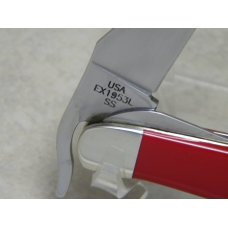 Case XX USA 2004 Red Coral EX1953 L SS Russlock Knife in Box