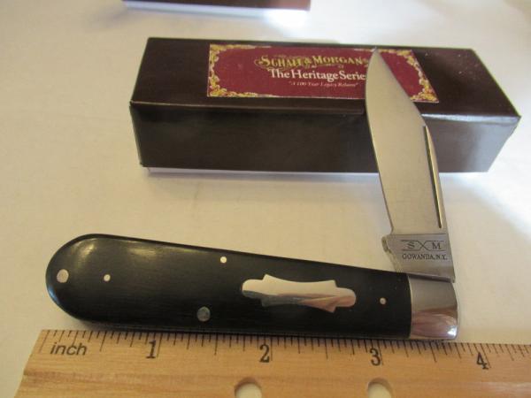 Schatt & Morgan Heritage Series Ebony Pattern # 1213-1/4 Schatt & Morgan Heritage Series Ebony Pattern # 1213-1/4