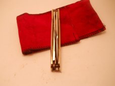 Fight'n Rooster Buster Knife Pearl KKK Klan 