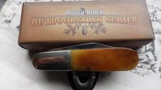 Rough Rider RR783 2 Blade Outdoorsman Series Barlow Acorn Shield Rough Rider RR783 2 Blade Outdoorsman Series Barlow Acorn Shield