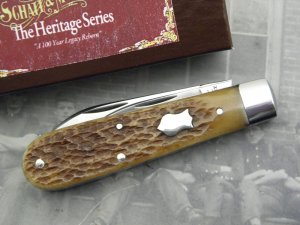 Schatt & Morgan Heritage Series Jigged Bone Two Blade Jack No. 1196