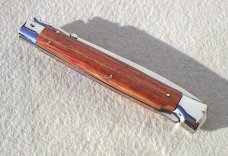 NEW OLD STOCK ITALIAN STILETTO 11" ROSEWOOD SWING GUARD LOCK BACK NEW OLD STOCK ITALIAN STILETTO 11" ROSEWOOD SWING GUARD LOCK BACK