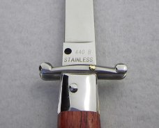 NEW OLD STOCK ITALIAN STILETTO 11" ROSEWOOD SWING GUARD LOCK BACK NEW OLD STOCK ITALIAN STILETTO 11" ROSEWOOD SWING GUARD LOCK BACK