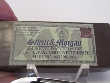 Schatt & Morgan Equal End Cattle Knife Pattern # 043299 Schatt & Morgan Equal End Cattle Knife Pattern # 043299