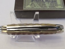 Schatt & Morgan Equal End Cattle Knife Pattern # 043299 Schatt & Morgan Equal End Cattle Knife Pattern # 043299