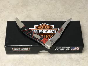 Case XX USA 2016 Lava 10100 SS Harley Davidson Tiny Toothpick Knife in Box