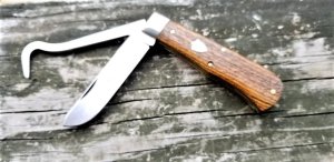 2009 GEC GREAT EASTERN CUTLERY MEXICAN BACOTE KNIFE WITH HOOF PICK  #734209HP VERY RARE!!!
