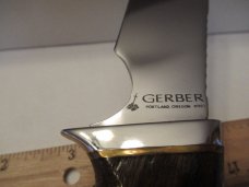 Gerber Presentation Model 525 S  Fixed Blade Knife