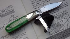 Rough Rider RR200 2 Blade Barlow Smooth Green BoneHandles Rough Rider RR200 2 Blade Barlow Smooth Green BoneHandles