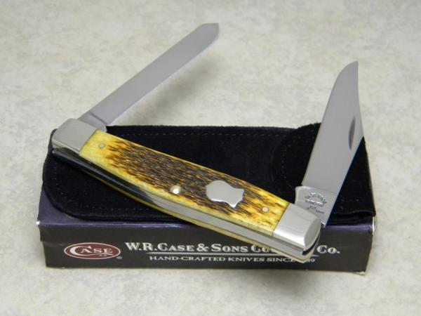 Case Bros. Cutlery Co. USA 2006 Antique Bone 6275 SS Moose Knife in Box Case Bros. Cutlery Co. USA 2006 Antique Bone 6275 SS Moose Knife in Box