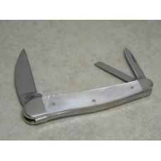 Case XX USA 2003 Genuine Mother of Pearl 8355WH SS Wharncliffe Seahorse Whittler Knife in Box Case XX USA 2003 Genuine Mother of Pearl 8355WH SS Wharncliffe Seahorse Whittler Knife in Box