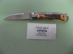 SCHATT & MORGAN #3 EXPRESS AUTO TORCHED STAG WHARNCLIFF 