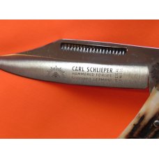 Carl Schlieper / German Eye Brand -1 Blade Folding Pocket Knife +Nice stag Handles -2 Eyes on Blade Carl Schlieper / German Eye Brand -1 Blade Folding Pocket Knife +Nice stag Handles -2 Eyes on Blade