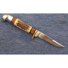 Western #628 Bird & Trout Knife Customized with Sambar Stag Handles Western #628 Bird & Trout Knife Customized with Sambar Stag Handles