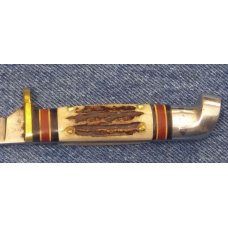 Western #628 Bird & Trout Knife Customized with Sambar Stag Handles Western #628 Bird & Trout Knife Customized with Sambar Stag Handles