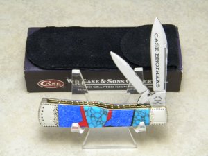 Case Bros. Cutlery Co. USA 2004 Painted Pony Custom 62130 SS Gunstock Knife in Box