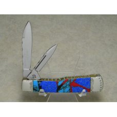 Case Bros. Cutlery Co. USA 2004 Painted Pony Custom 62130 SS Gunstock Knife in Box Case Bros. Cutlery Co. USA 2004 Painted Pony Custom 62130 SS Gunstock Knife in Box
