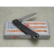 Case XX USA 2016 Black Carbon Fiber 059L SS Executive Lockback Knife in Box