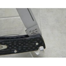 Case XX USA 2016 Black Carbon Fiber 059L SS Executive Lockback Knife in Box
