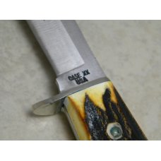 Case XX USA 1976 Stag 516-5 SSP Razor Edge Fixed Blade Sheath Knife Case XX USA 1976 Stag 516-5 SSP Razor Edge Fixed Blade Sheath Knife