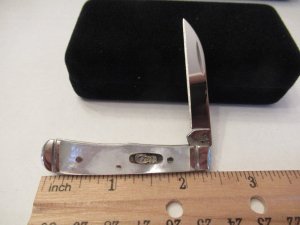 Case XX 2007 Pearl Tiny Trapper Pattern # 81154 W SS