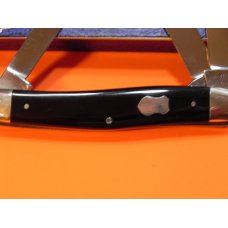 Vintage J A Henckels Stockman Knife (MDL# 1823) w/ Slick Black Synthetic Handles +Orig Box Vintage J A Henckels Stockman Knife (MDL# 1823) w/ Slick Black Synthetic Handles +Orig Box
